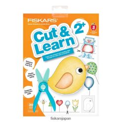 アクティビティ ブックとスターター ハサミ (対象年齢 2 歳以上) DZ0DJT68 Fiskars 道具