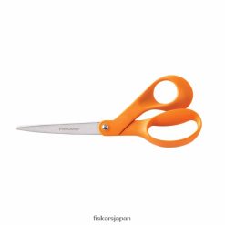 オリジナルのオレンジ柄のハサミ（8インチ） DZ0DJT531 Fiskars 道具