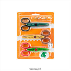 キッザーズ スワンプ アニマル ペーパーエッジャー (3 パック) DZ0DJT25 Fiskars 道具