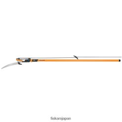 パワーレバー拡張可能なポールソーと剪定ばさみ (7'-c14') DZ0DJT272 Fiskars 道具