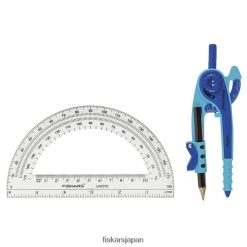 分度器とコンパスのセット DZ0DJT63 Fiskars 道具